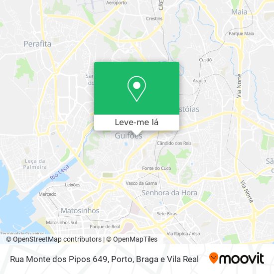 Rua Monte dos Pipos 649 mapa