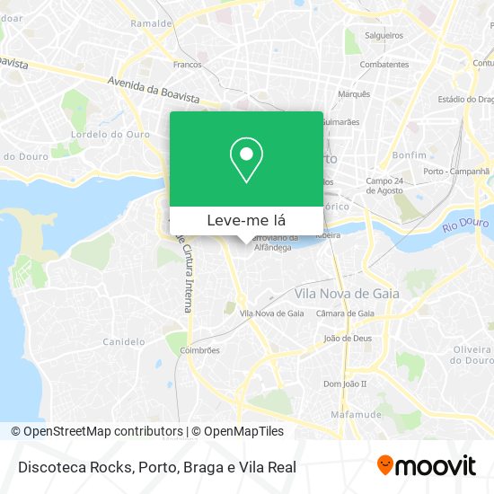 Discoteca Rocks mapa