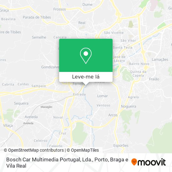 Bosch Car Multimedia Portugal, Lda. mapa