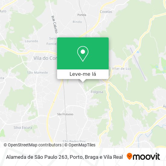 Alameda de São Paulo 263 mapa