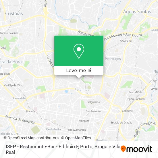 ISEP - Restaurante-Bar - Edifício F mapa