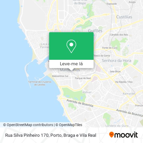 Rua Silva Pinheiro 170 mapa