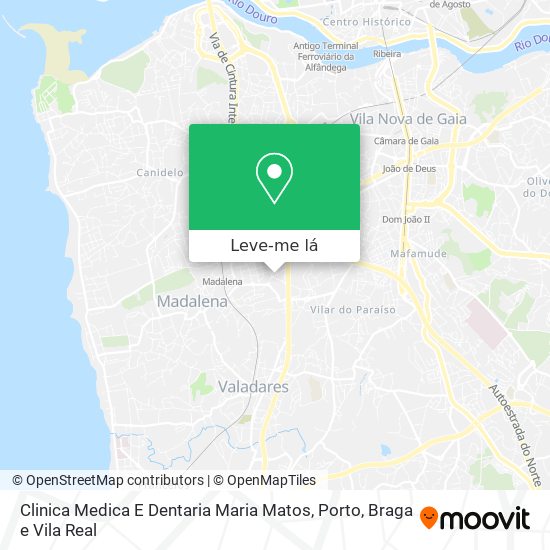 Clinica Medica E Dentaria Maria Matos mapa