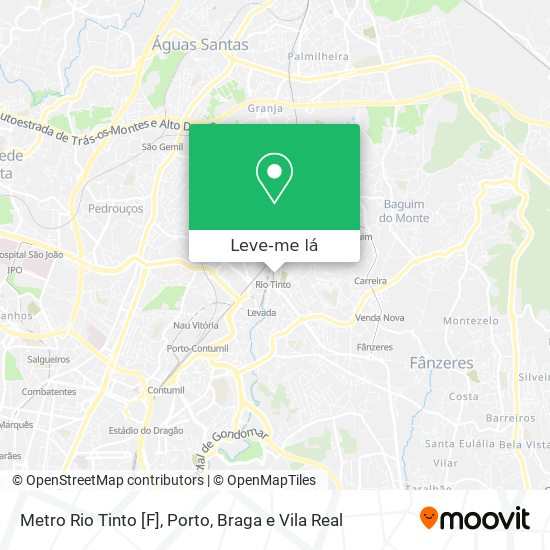 Metro Rio Tinto [F] mapa