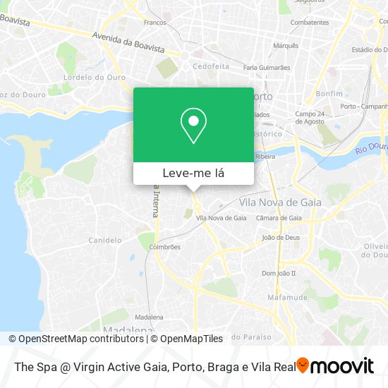 The Spa @ Virgin Active Gaia mapa