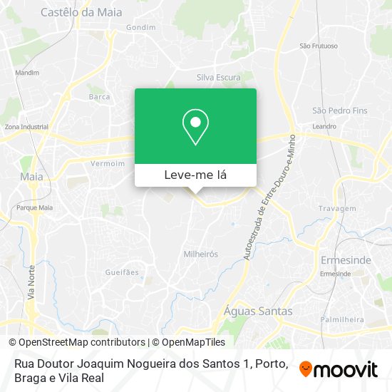 Rua Doutor Joaquim Nogueira dos Santos 1 mapa