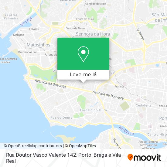 Rua Doutor Vasco Valente 142 mapa
