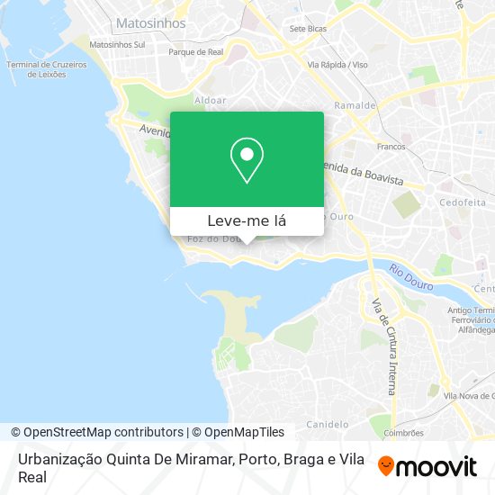 Urbanização Quinta De Miramar mapa