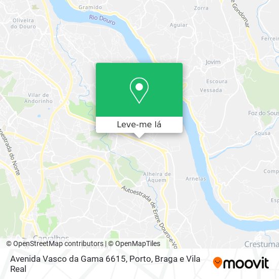 Avenida Vasco da Gama 6615 mapa