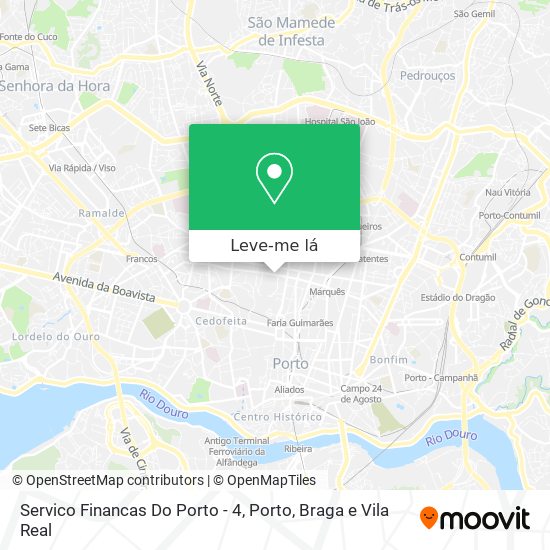 Servico Financas Do Porto - 4 mapa