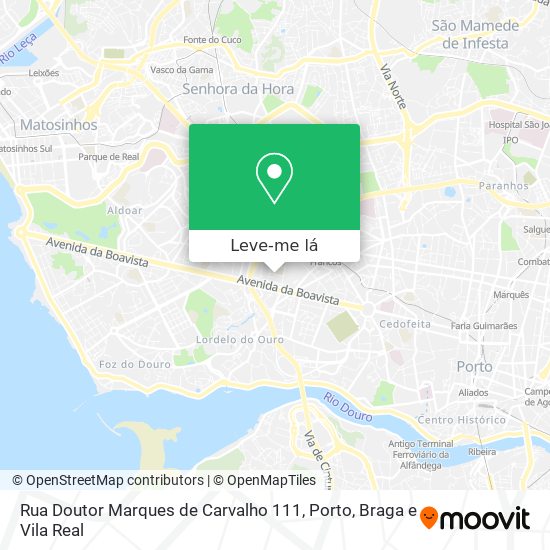 Rua Doutor Marques de Carvalho 111 mapa