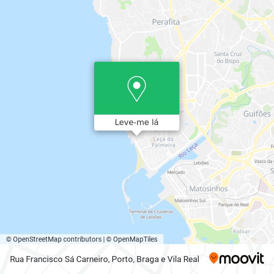 Rua Francisco Sá Carneiro mapa