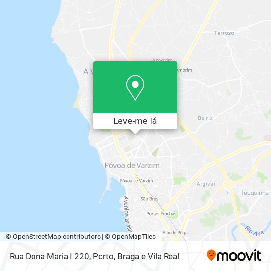 Rua Dona Maria I 220 mapa