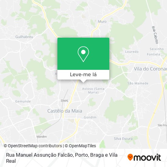 Rua Manuel Assunção Falcão mapa