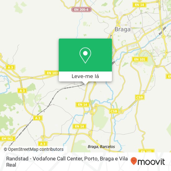 Randstad - Vodafone Call Center mapa