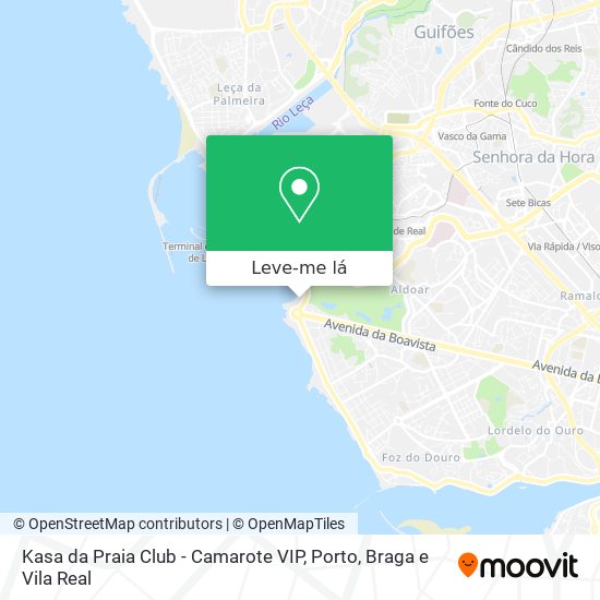 Kasa da Praia Club - Camarote VIP mapa