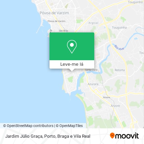 Jardim Júlio Graça mapa
