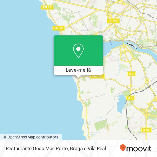 Restaurante Onda Mar mapa