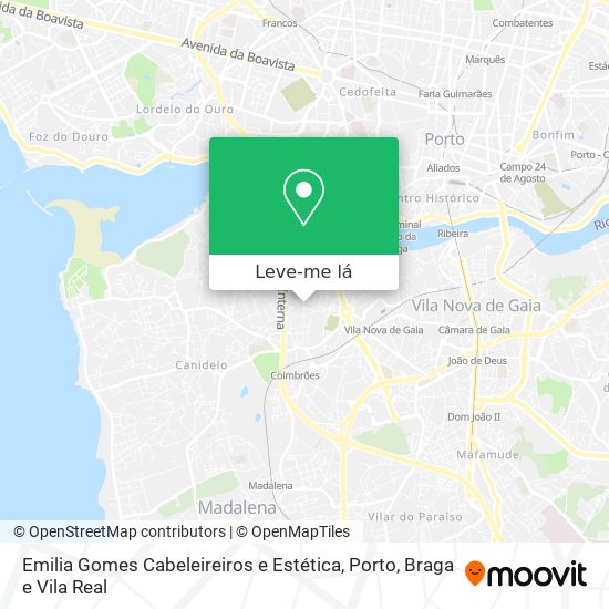 Emilia Gomes Cabeleireiros e Estética mapa