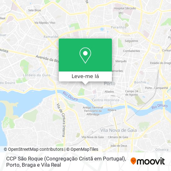 CCP São Roque (Congregação Cristã em Portugal) mapa