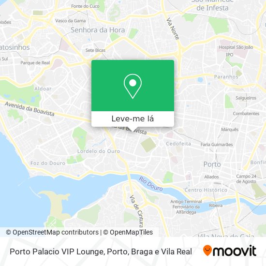 Porto Palacio VIP Lounge mapa