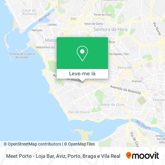 Meet Porto - Loja Bar, Aviz mapa