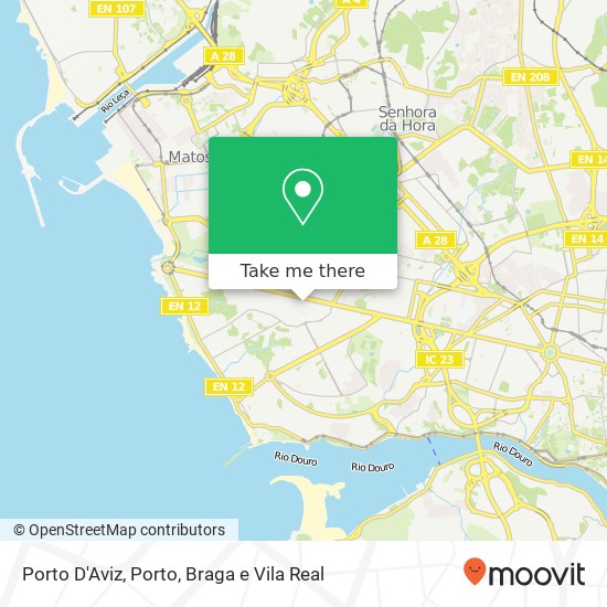 Porto D'Aviz mapa