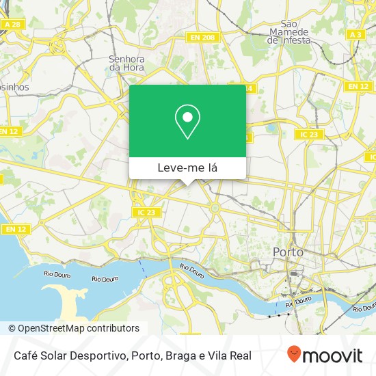Café Solar Desportivo mapa