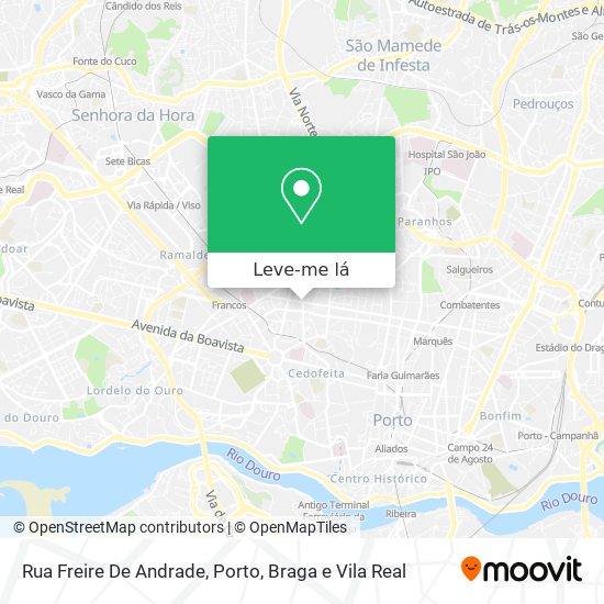 Rua Freire De Andrade mapa