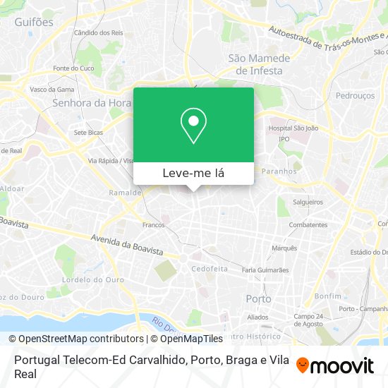 Portugal Telecom-Ed Carvalhido mapa