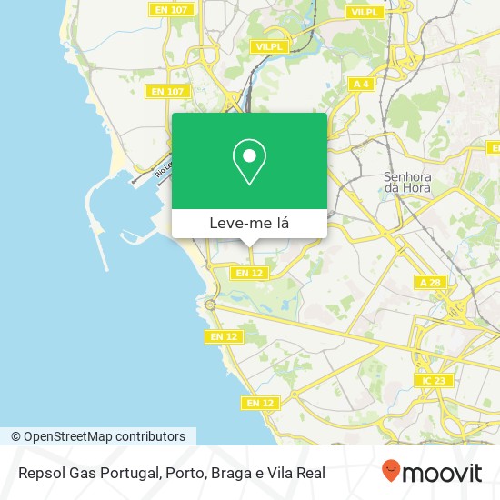 Repsol Gas Portugal mapa