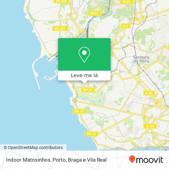 Indoor Matosinhos mapa