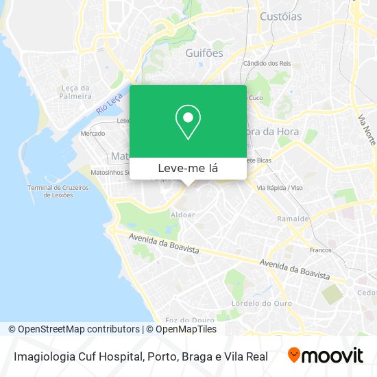 Imagiologia Cuf Hospital mapa