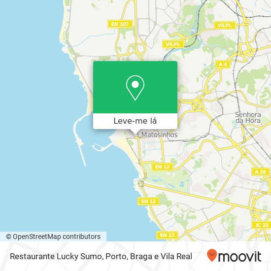 Restaurante Lucky Sumo mapa