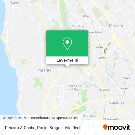 Peixoto & Cunha mapa