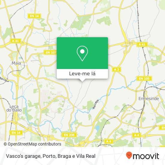 Vasco's garage mapa