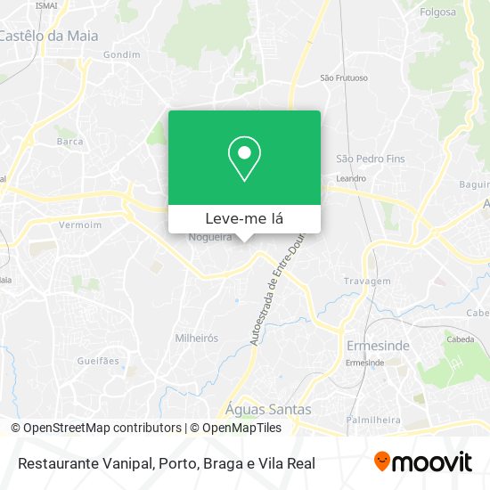 Restaurante Vanipal mapa