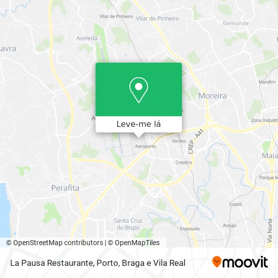 La Pausa Restaurante mapa