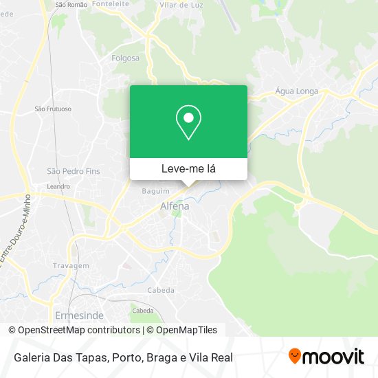 Galeria Das Tapas mapa