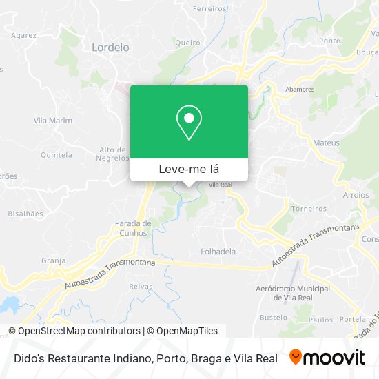 Dido's Restaurante Indiano mapa