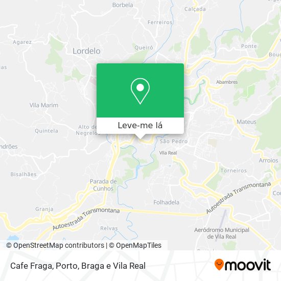 Cafe Fraga mapa