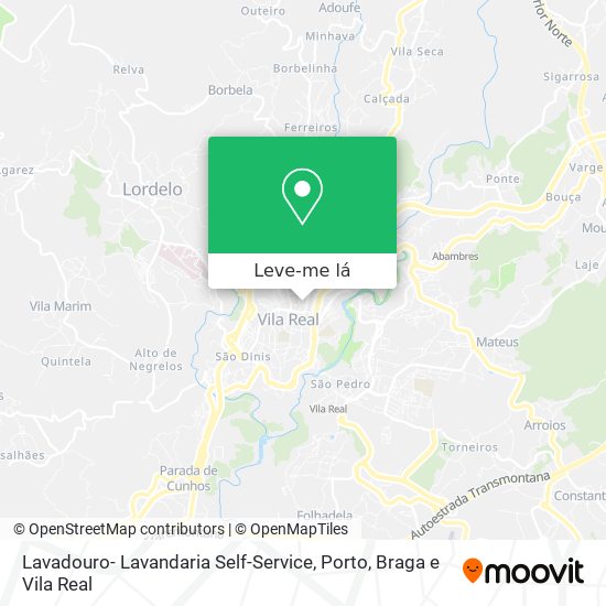 Lavadouro- Lavandaria Self-Service mapa