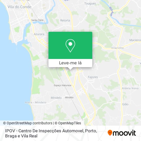 IPOV - Centro De Inspecções Automovel mapa