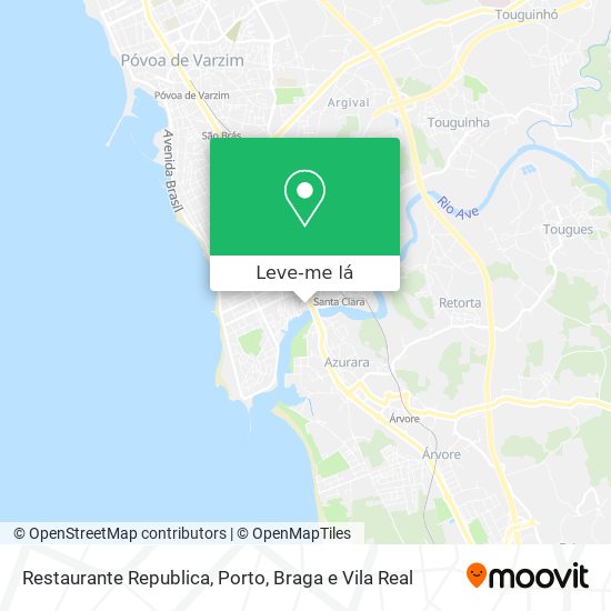 Restaurante Republica mapa