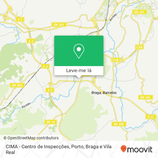 CIMA - Centro de Inspecções mapa