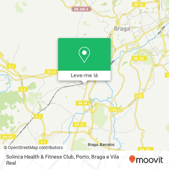 Solinca Health & Fitness Club mapa