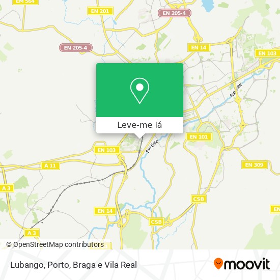 Lubango mapa