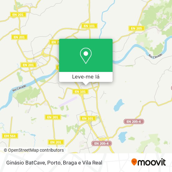 Ginásio BatCave mapa
