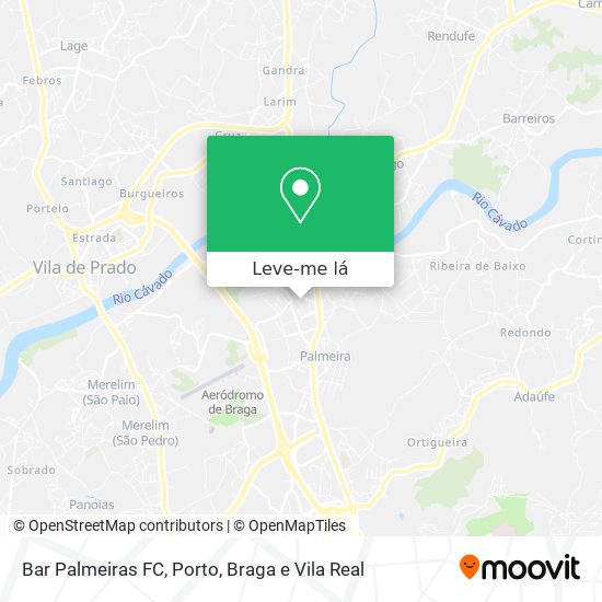 Bar Palmeiras FC mapa