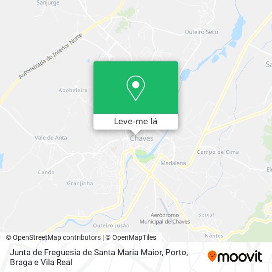Junta de Freguesia de Santa Maria Maior mapa